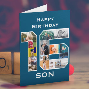 16th Birthday Photo Card