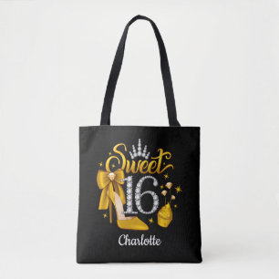 16th Birthday. Sweet 16 girl’s Tote Bag