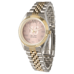 16th Birthday Sweet Sixteen Glitter Rose Gold Girl Watch