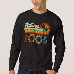 16th Birthday Vintage 2006 16 Year Old Retro Boys Sweatshirt