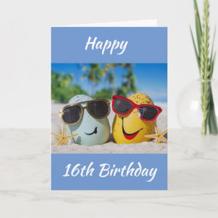 **16th BIRTHDAY** WISHES from GOOD EGGS! Card