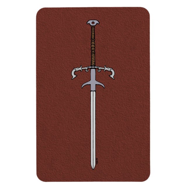 16th Century Bearing/Processional Sword Magnet (Vertical)