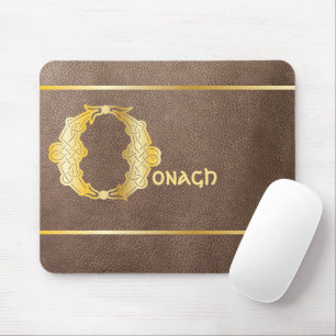 16th Century Celtic Knot Decorative Capital O Mouse Mat
