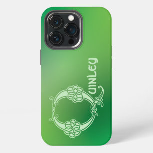 16th Century Celtic Knot Decorative Capital Q iPhone 13 Pro Case
