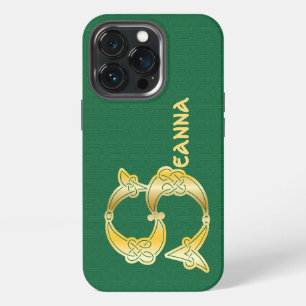 16th Century Celtic Knot Decorative Capital S iPhone 13 Pro Case