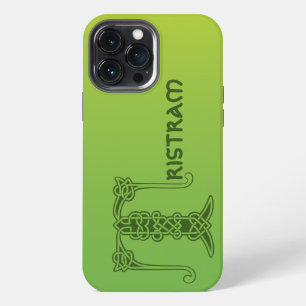 16th Century Celtic Knot Decorative Capital T iPhone 13 Pro Max Case