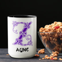 16th Century Celtic Knot Decorative Capital Z