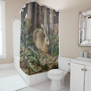 16th Century Forest Art Shower Curtain