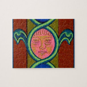 16th century found face jigsaw puzzle