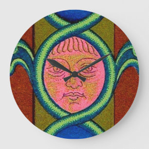 16th century found face large clock