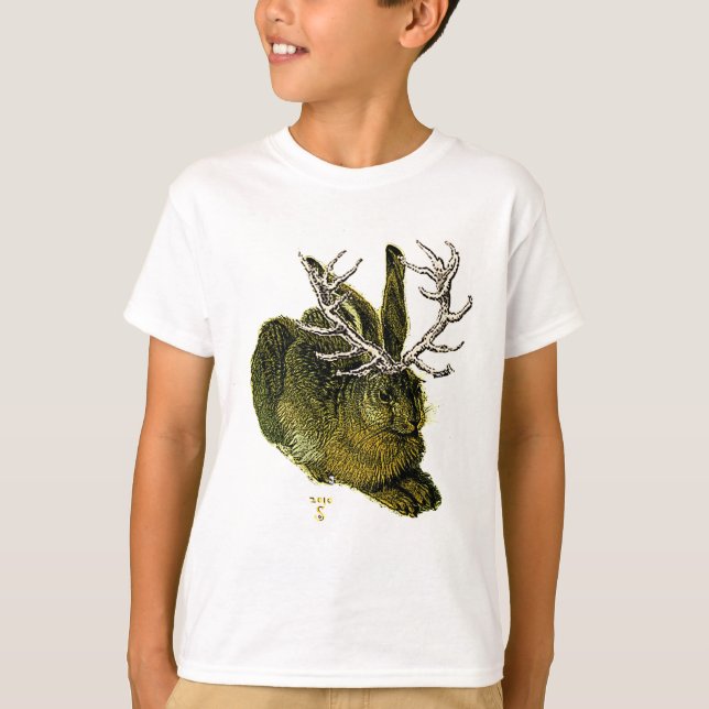 16th century Jackalope T-Shirt (Front)