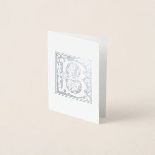 16th Century Mythic Creatures Decorative Capital B Foil Card