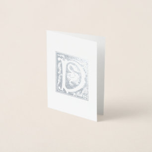 16th Century Mythic Creatures Decorative Capital D Foil Card