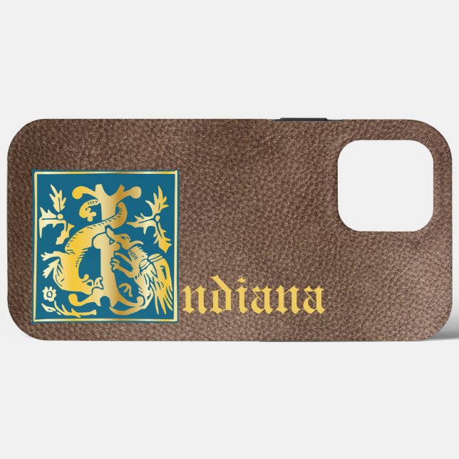 16th Century Mythic Creatures Decorative Capital I Case-Mate iPhone Case (Back (Horizontal))