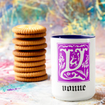 16th Century Mythic Creatures Decorative Capital Y