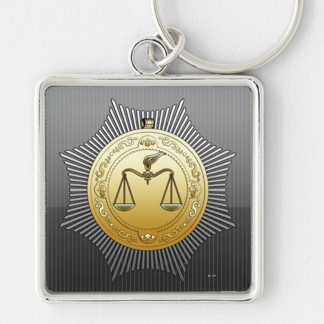16th Degree: Prince of Jerusalem Key Ring (Front)
