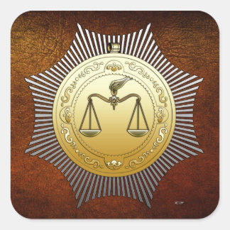 16th Degree: Prince of Jerusalem Square Sticker