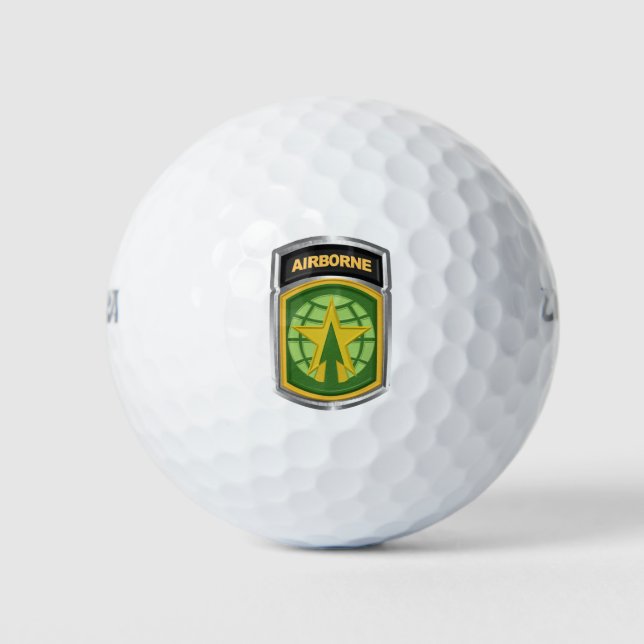 16th Military Police Brigade-Airborne  Golf Balls (Front)