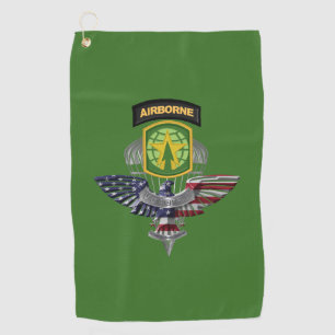 16th Military Police Brigade (AIRBORNE) Golf Towel