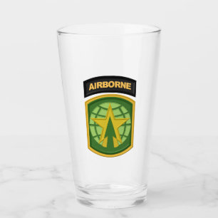 16th Military Police Brigade-Airborne Patch Glass