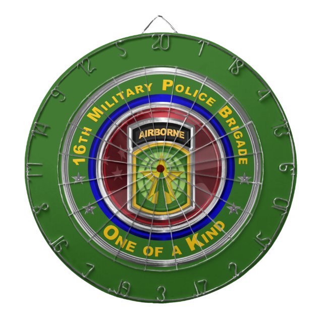 16th Military Police Brigade  Dartboard (Front)