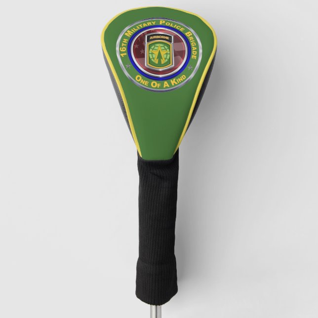 16th Military Police Brigade Golf Head Cover (Front)