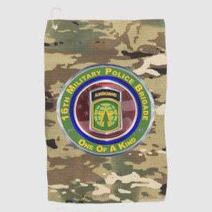 16th Military Police Brigade  Golf Towel