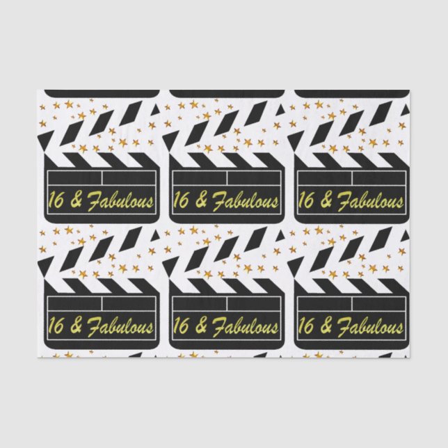 16TH MOVIE QUEEN TISSUE PAPER (Front)