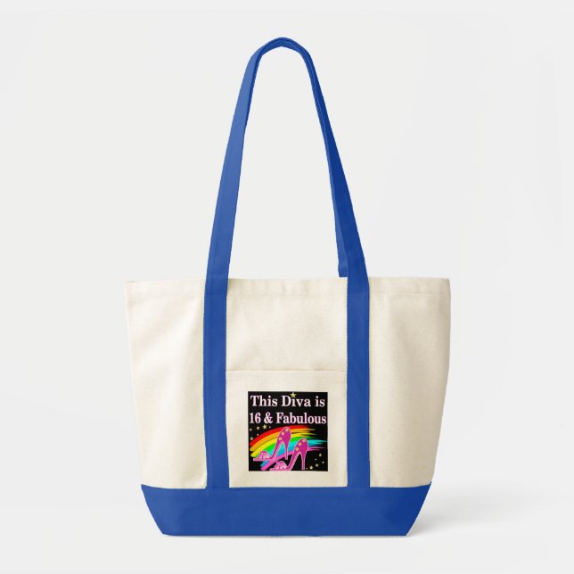 16TH PINK SHOE QUEEN TOTE BAG (Front)