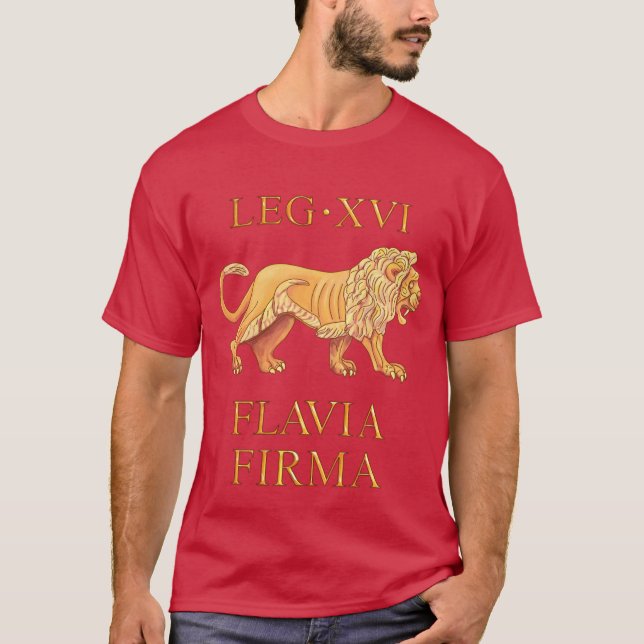 16th Roman Legion XVI Flavia Firma T-Shirt (Front)