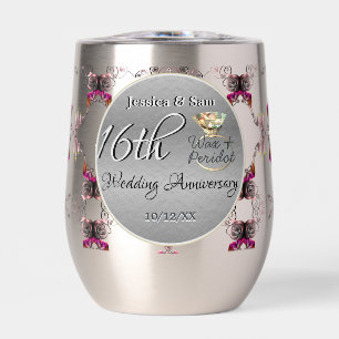 16th Wax Wedding Anniversary