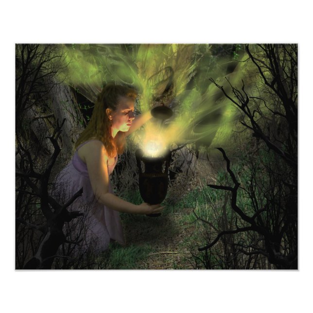 16x12 Pandora's Box Photographic Print (Front)