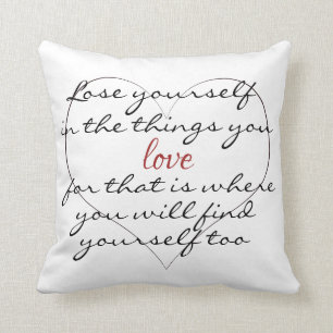 16x16  Throw Pillow inspirational saying