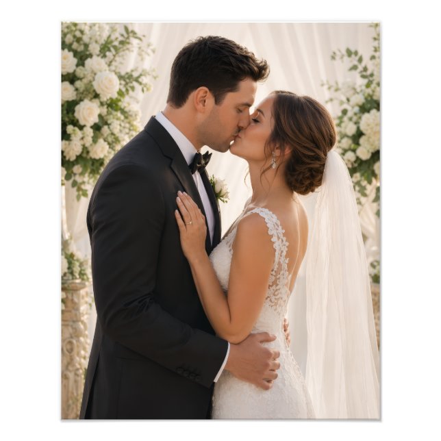 16x20 Wedding Custom Photo Print (Front)