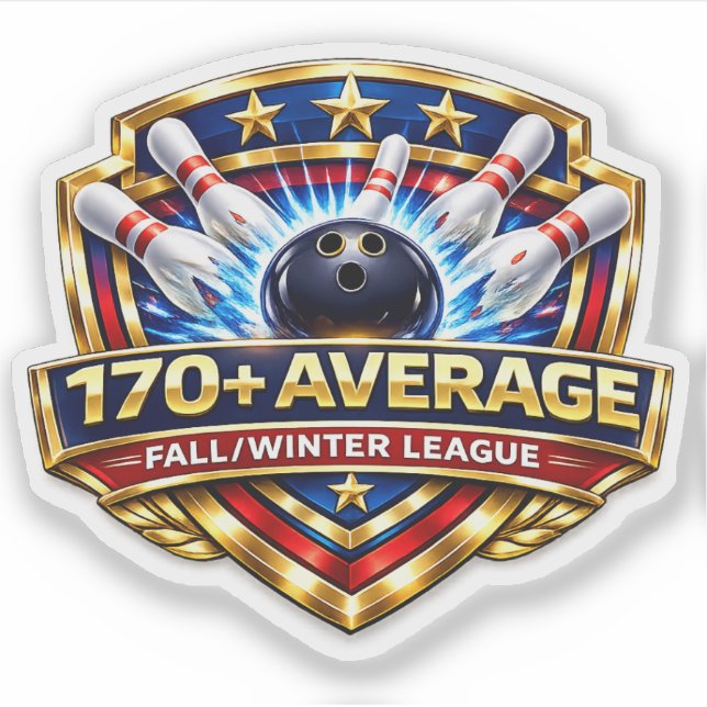 170+ Bowling Average | Fall / Winter League (Front)