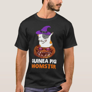 171 Guinea Pig Momster Pumpkin Monster Funny Hallo T-Shirt