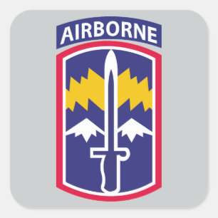 171st Infantry Brigade - Airborne Square Sticker