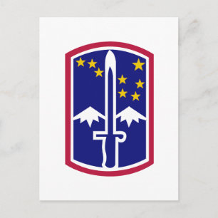 172nd Infantry Brigade Postcard