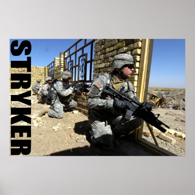172nd STRYKER BRIGADE Poster (Front)