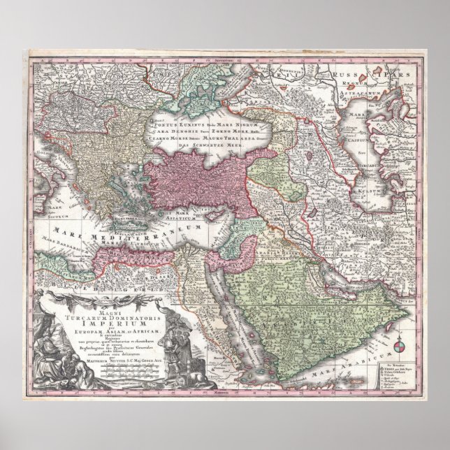 1730 Ottoman Empire Poster (Front)