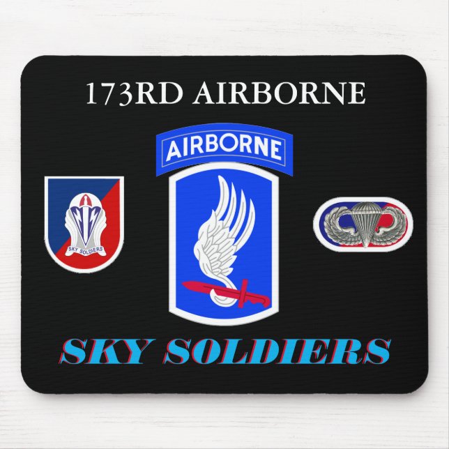 173RD AIRBORNE BDE MOUSE MAT (Front)