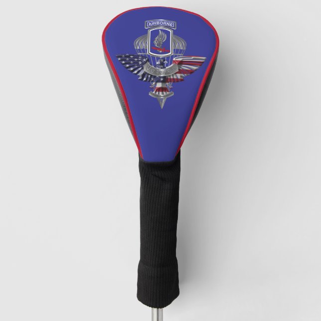 173rd Airborne Brigade Combat Team "Eagle" Golf Head Cover (Front)
