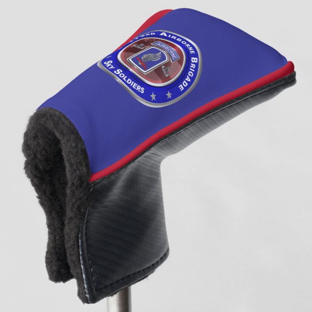 173rd Airborne Brigade Combat Team Golf Head Cover (3/4 Front)