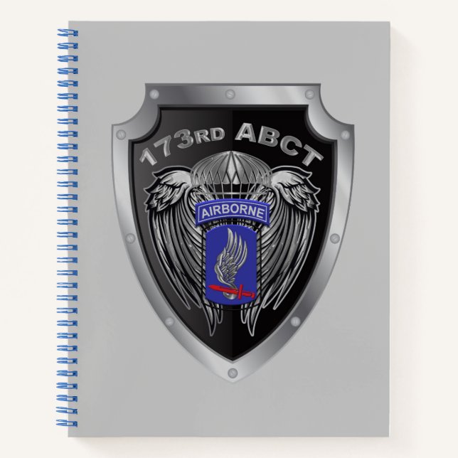 173rd Airborne Brigade Combat Team Notebook (Front)