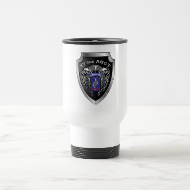 173rd Airborne Brigade Combat Team Travel Mug (Center)