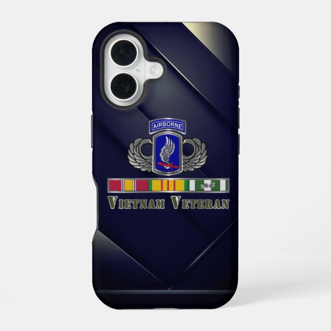 173rd Airborne Brigade  iPhone 16 Case (Back)