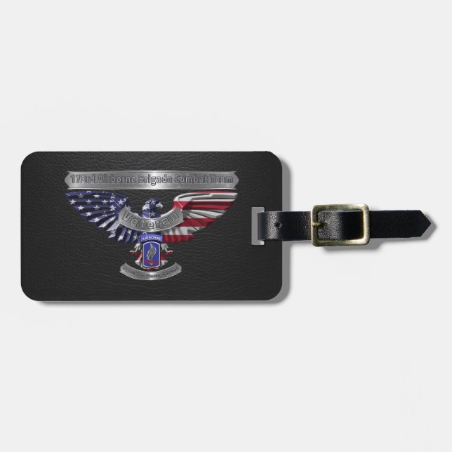 173rd Airborne Brigade      Luggage Tag (Front Horizontal)