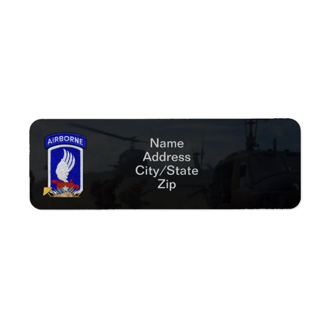 173rd airborne brigade sky soldiers nam patch (Front)