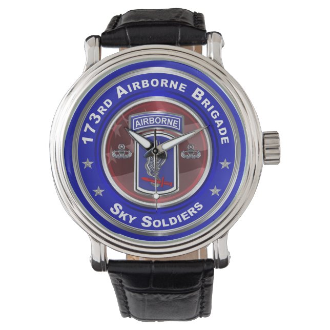 173rd Airborne Brigade SKY SOLDIERS  Watch (Front)