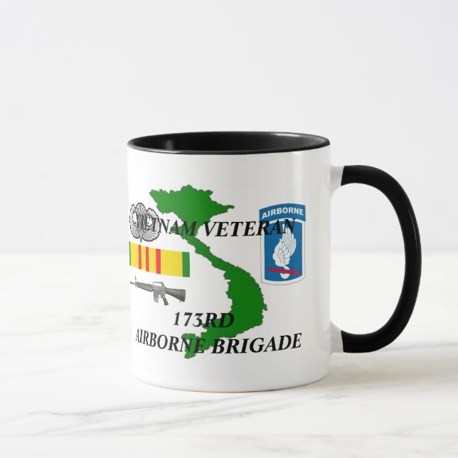 173rd Airborne Brigade Vietnam Veteran Coffee Mug (Right)